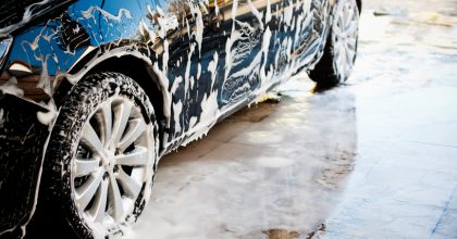 Car & Foams in Car wash.