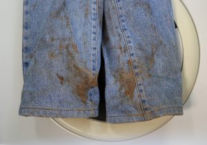 Stained Jeans